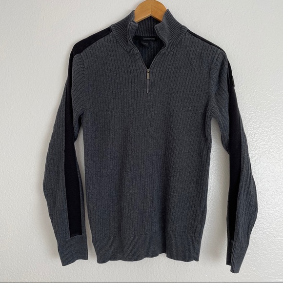 Calvin Klein Other - Calvin Klein Half Zip Sweater Jacket